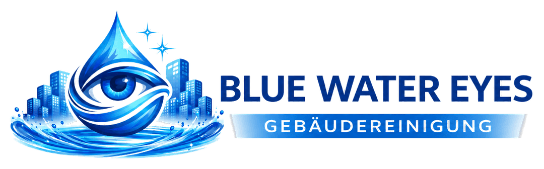 Blue Water Eyes Gebäudereinigung Logo
